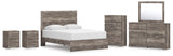 Whitlock Panel Bed, Dresser, Mirror, Chest and 2 Nightstands
