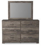 Ralinksi Panel Bed with Mirrored Dresser, Chest and Nightstand