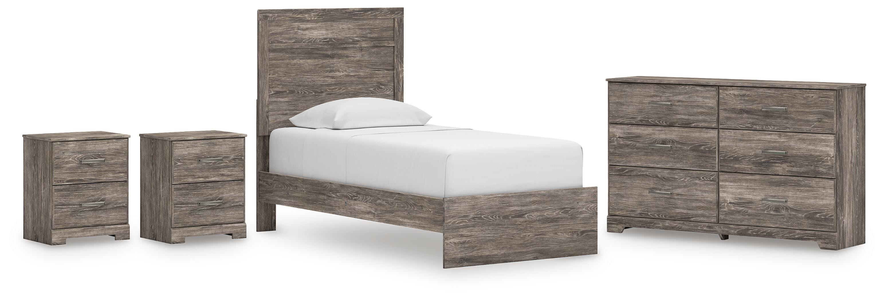 Whitlock Panel Bed, Dresser and 2 Nightstands