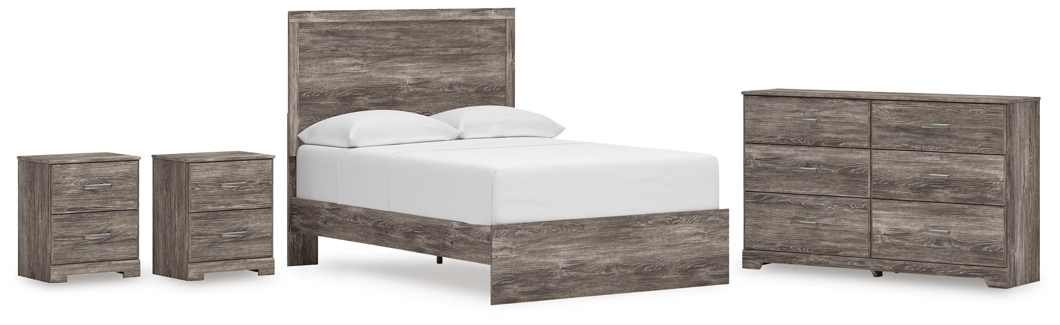 Ralinksi Panel Bed, Dresser and 2 Nightstands
