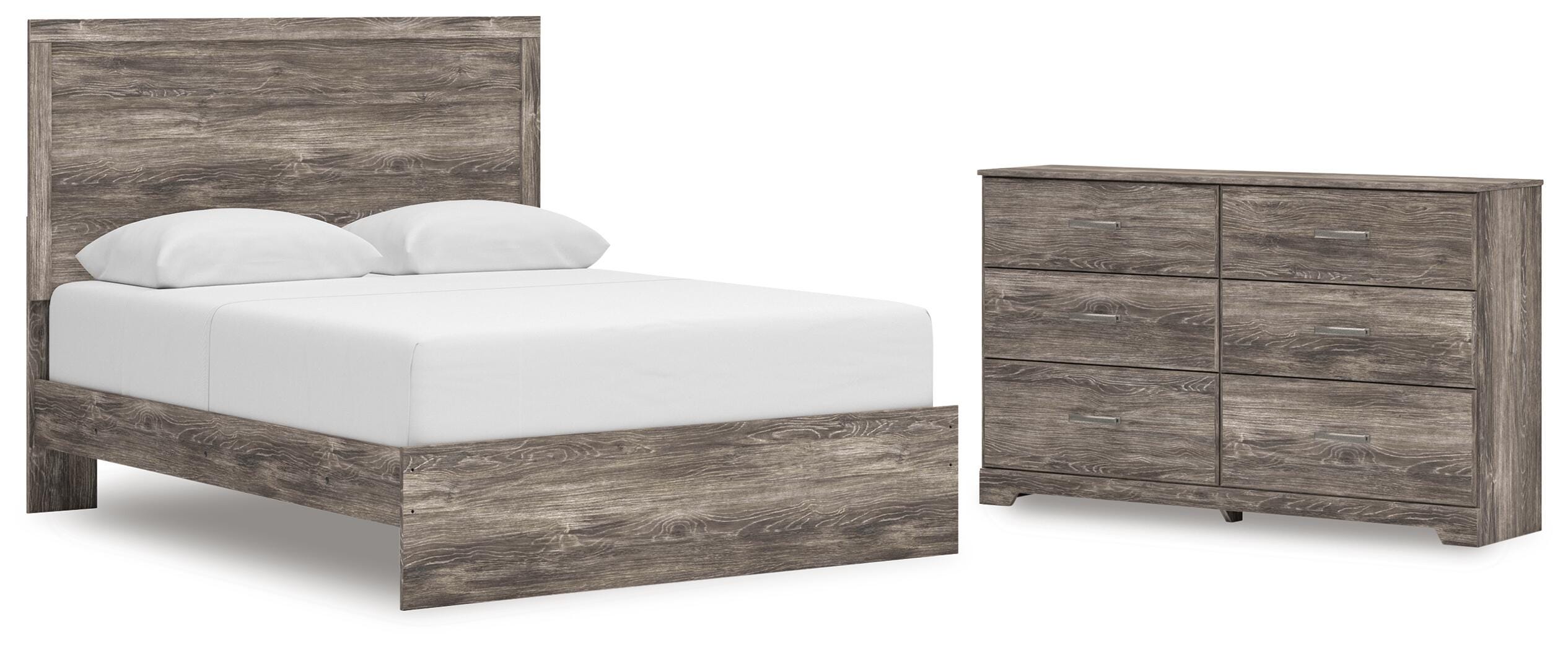 Ralinksi Panel Bed with Dresser
