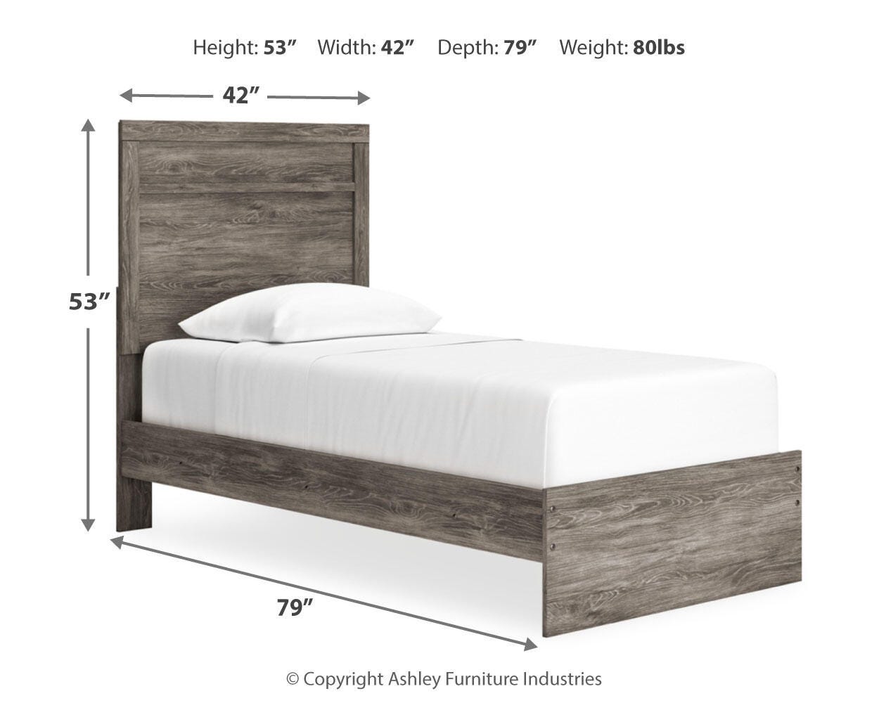 Ralinksi Panel Bed with Mirrored Dresser and Chest
