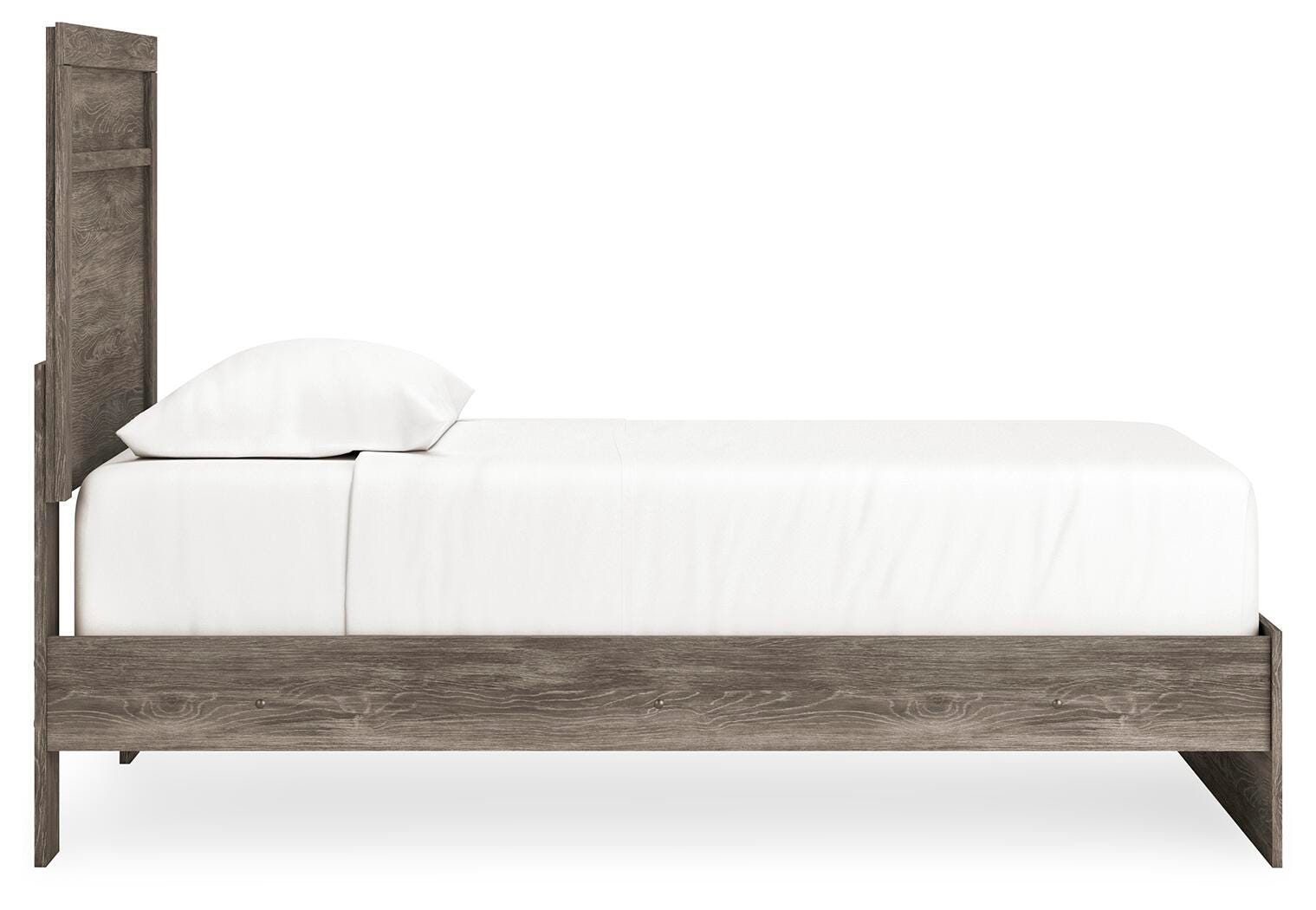 Ralinksi Panel Bed and Nightstand