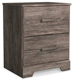 Ralinksi Panel Bed with Mirrored Dresser and Nightstand