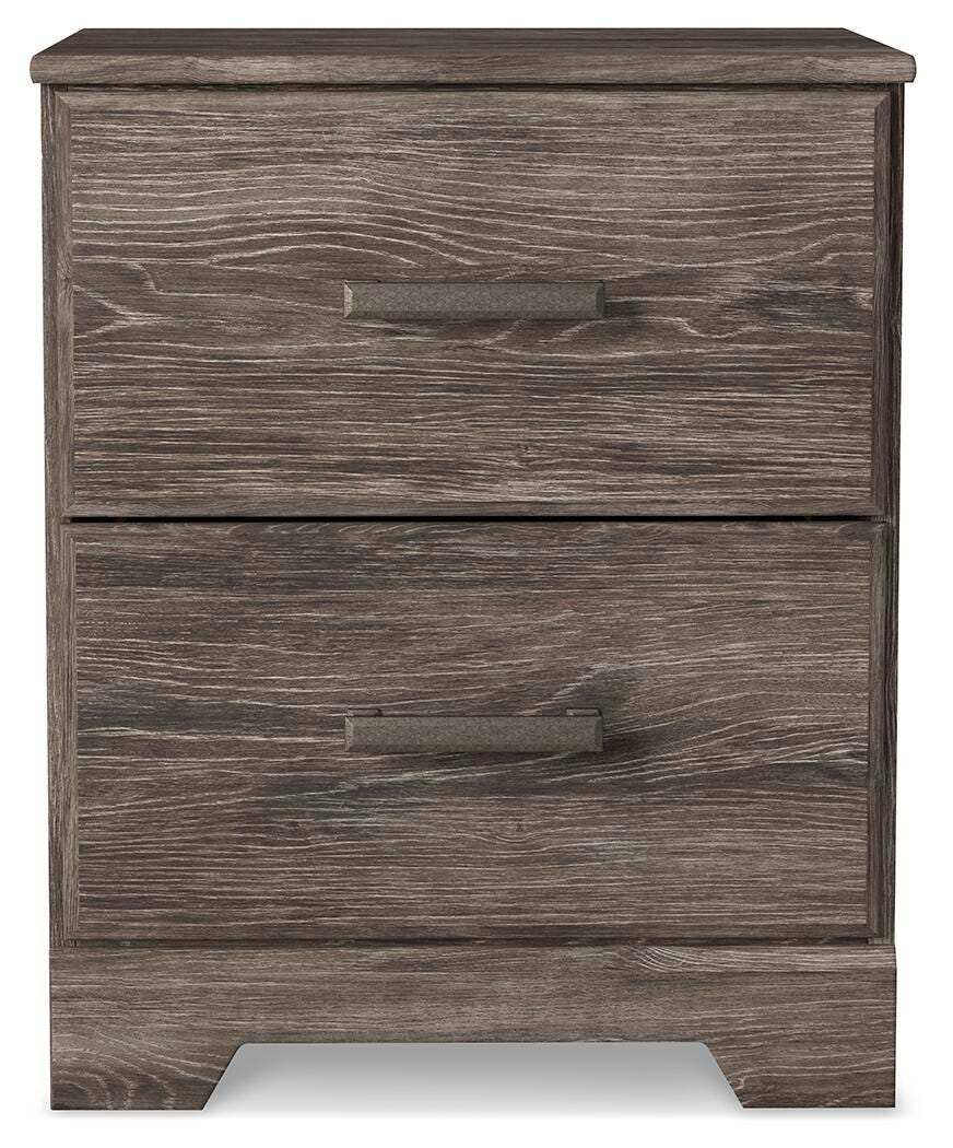 Ralinksi Panel Bed with Mirrored Dresser and 2 Nightstands