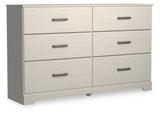 Stelsie Panel Bed with Dresser and Nightstand