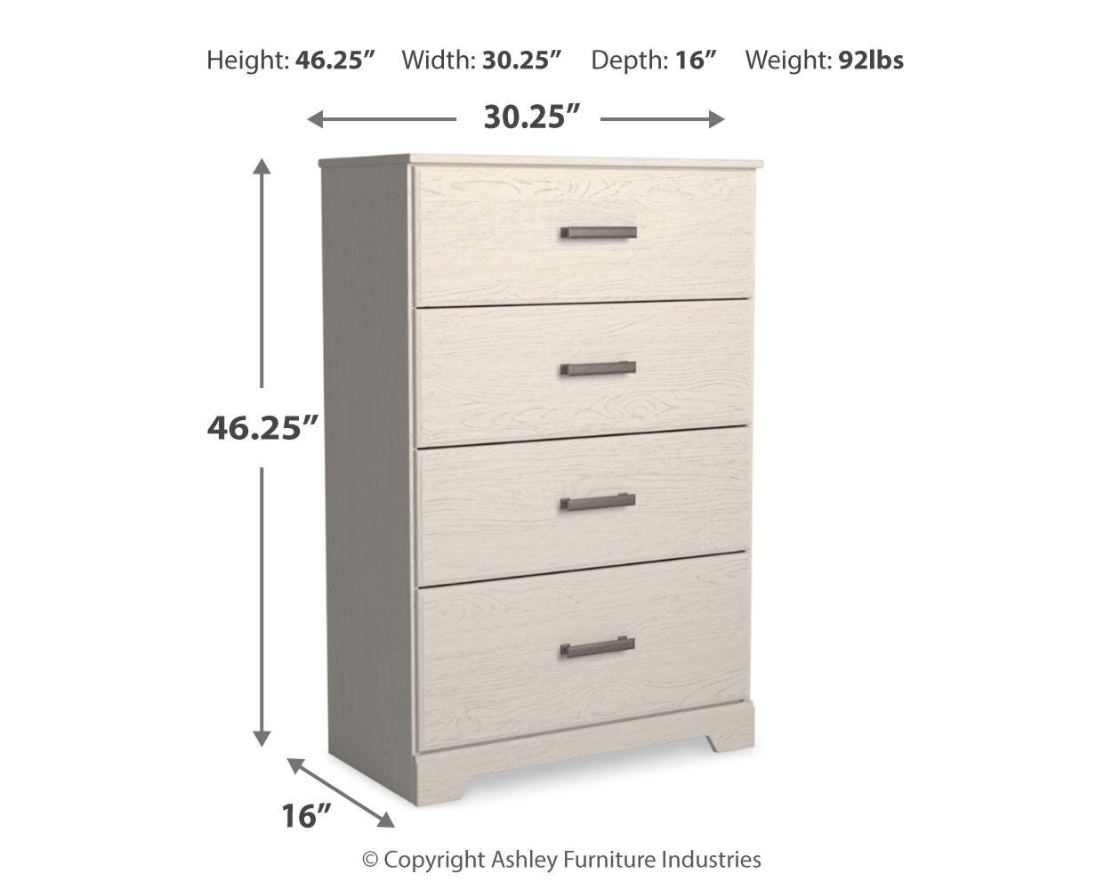 Stelsie Panel Bed with Mirrored Dresser, Chest and Nightstand
