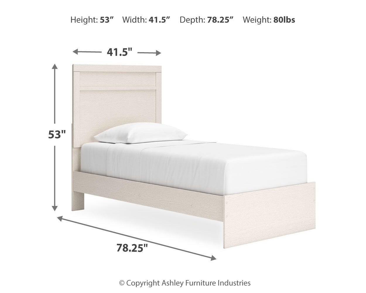 Stelsie Panel Bed with Mirrored Dresser and 2 Nightstands