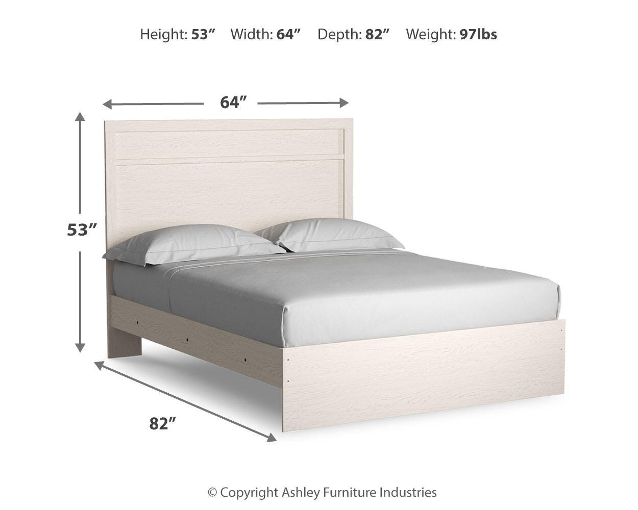 Stelsie Panel Bed