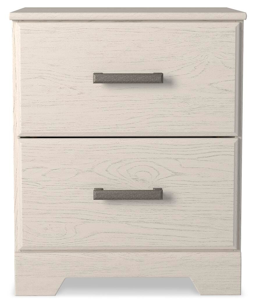 Stelsie Panel Bed with Dresser and Nightstand