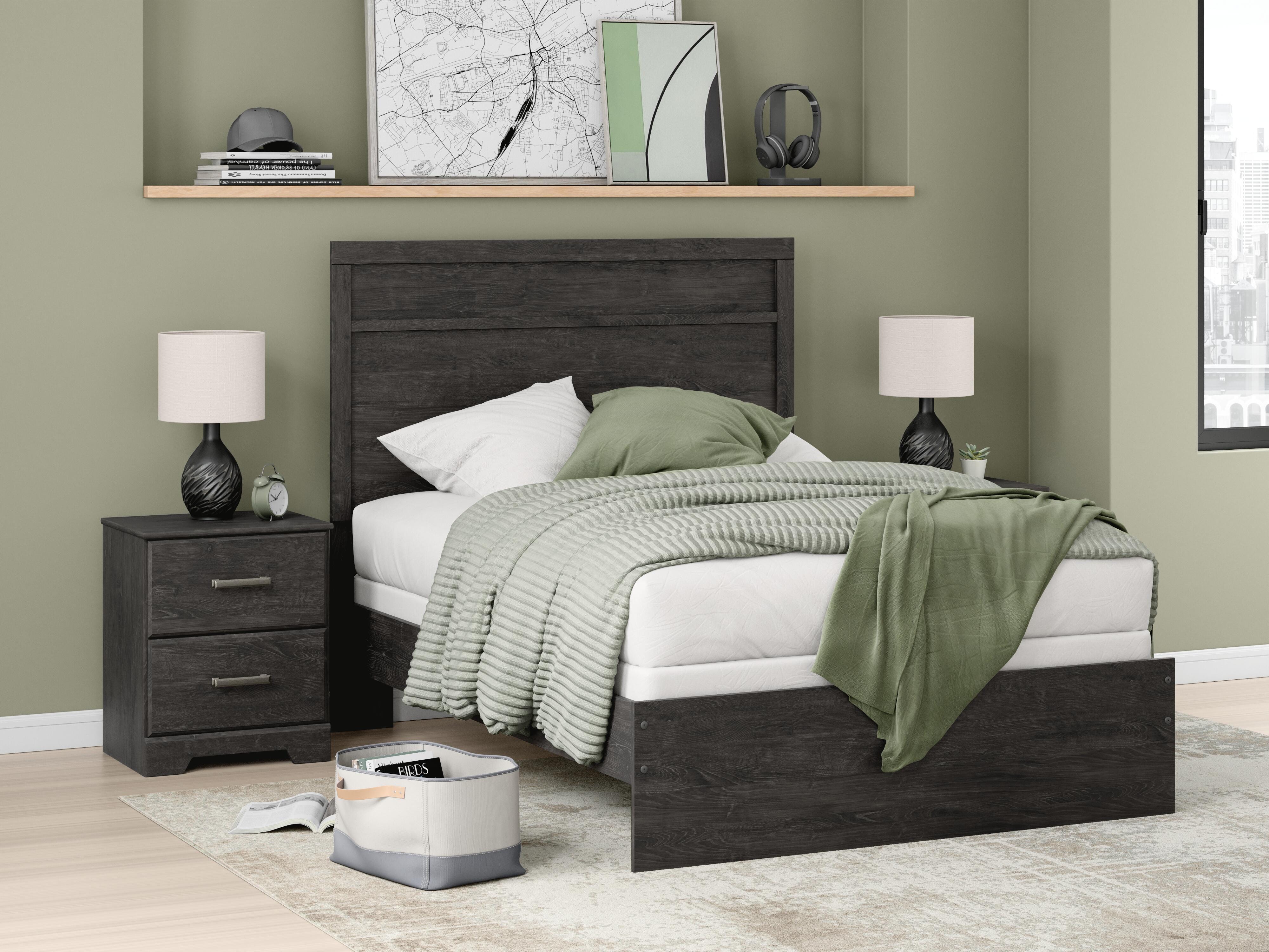 Belachime Panel Bed