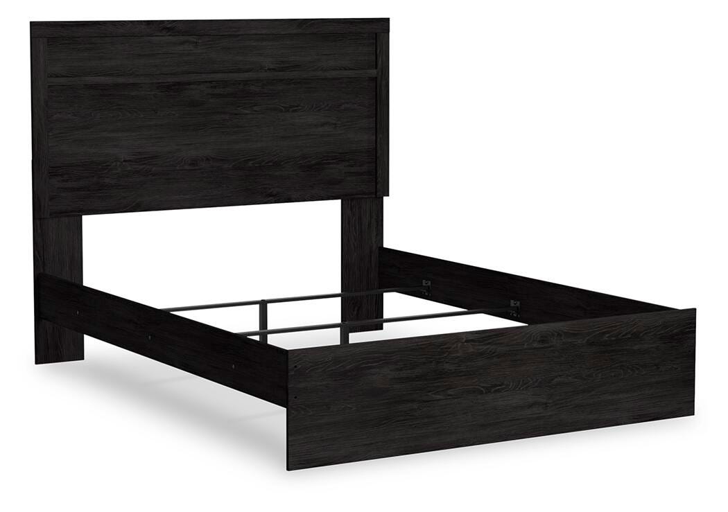 Belachime Panel Bed with Dresser and 2 Nightstands