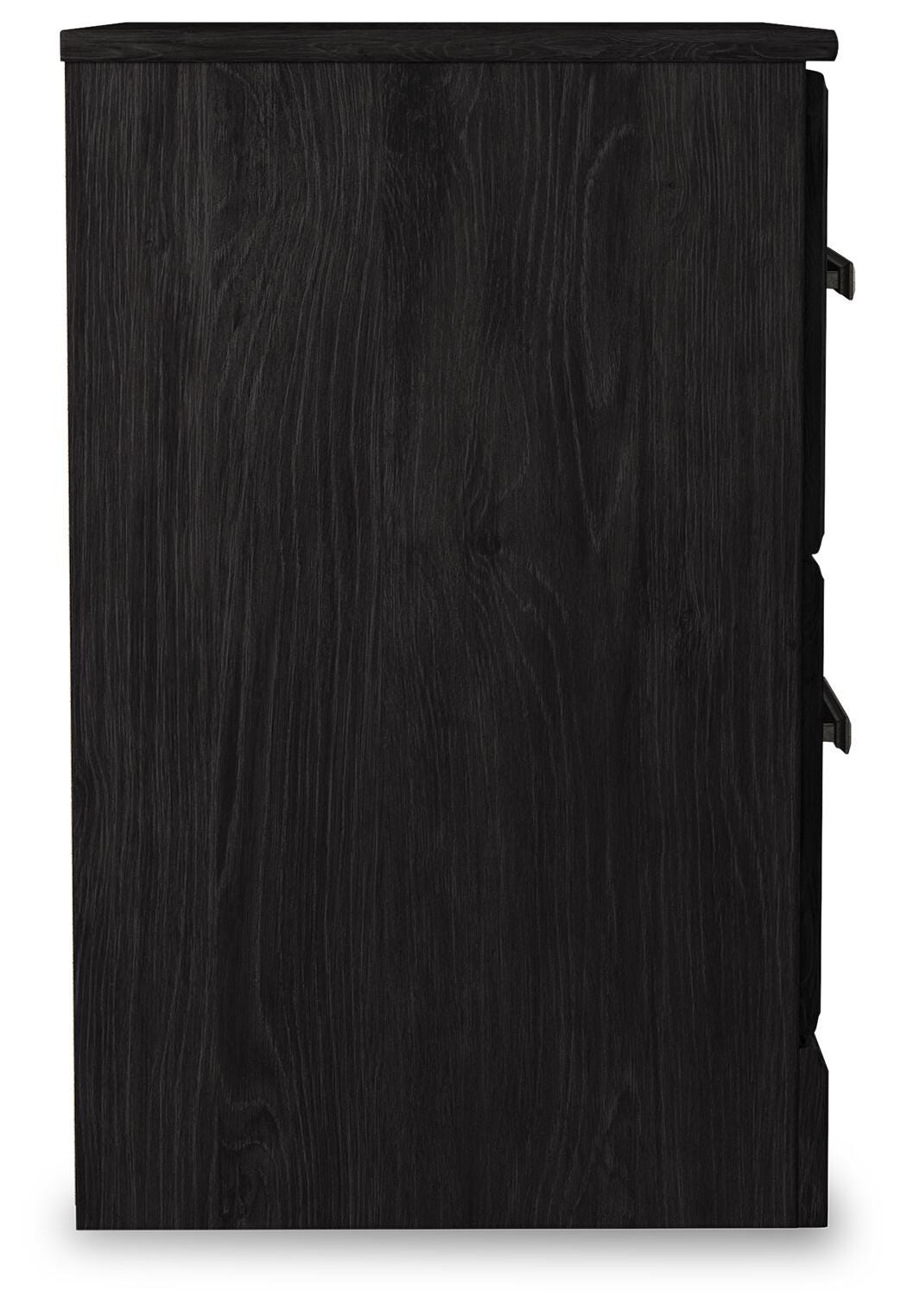 Belachime Panel Bed with Nightstand