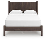 Pamytta Panel Platform Bed, Dresser and Mirror