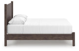 Pamytta Panel Platform Bed, Dresser and Mirror