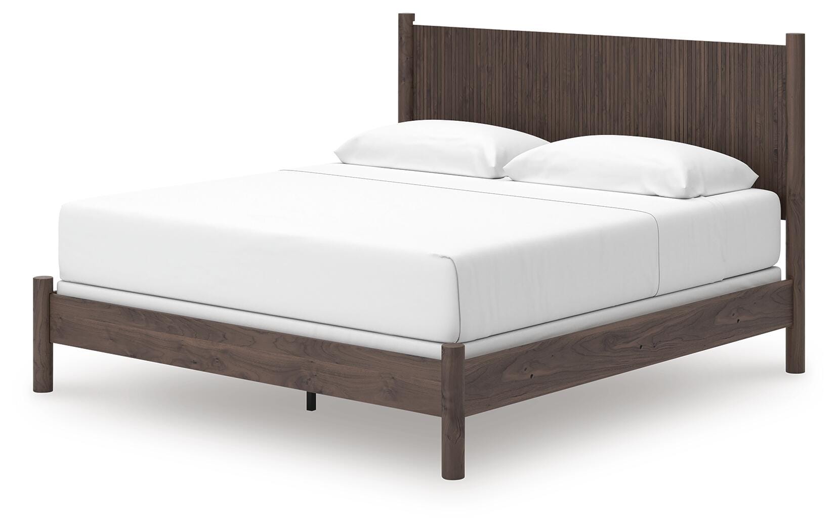 Pamytta Panel Bed, Dresser, Mirror and Nightstand