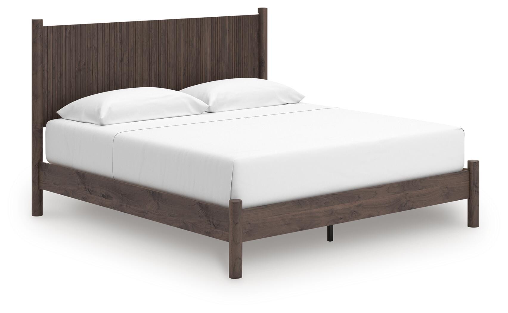 Pamytta Panel Platform Bed, Dresser, Mirror, Chest and Nightstand