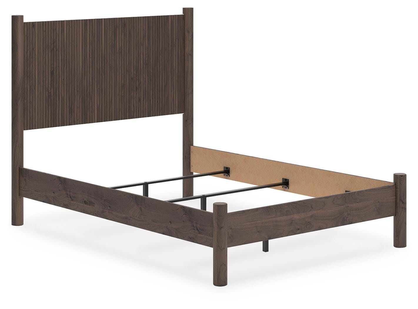 Pamytta Panel Bed, Dresser, Mirror and Nightstand
