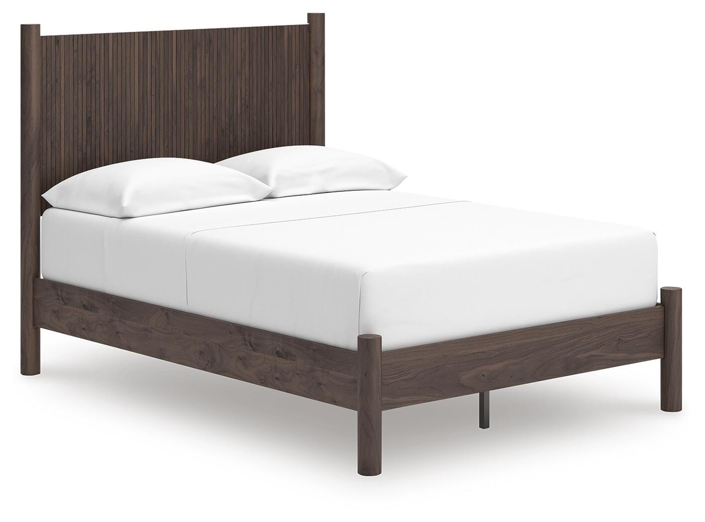 Pamytta Panel Platform Bed, Dresser and Nightstand