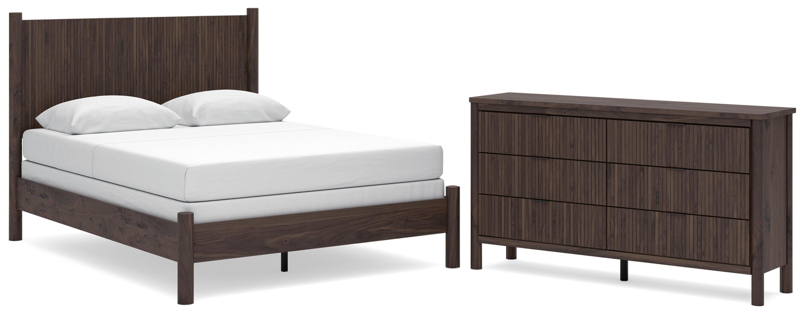 Pamytta Panel Bed and Dresser