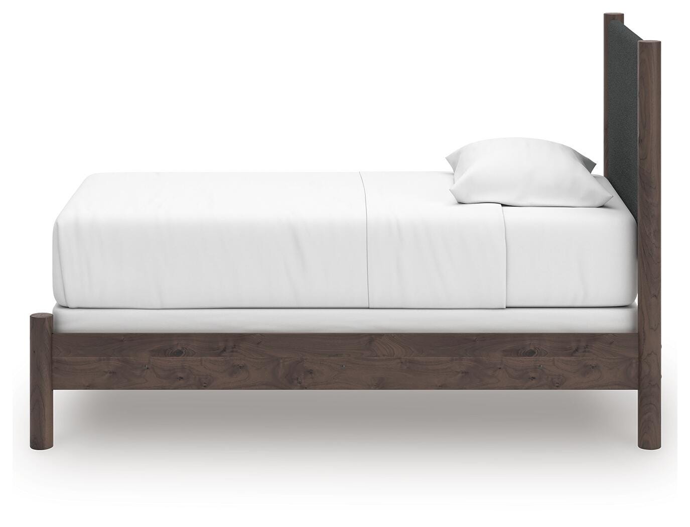 Pamytta Upholstered Panel Bed, Dresser, Mirror, Chest and Nightstand
