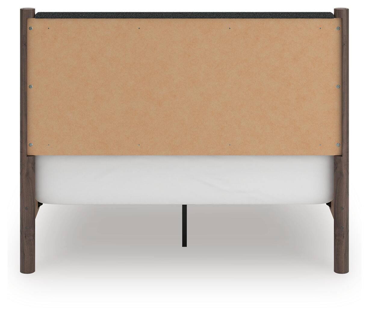 Pamytta Upholstered Panel Bed, Dresser, Mirror and Nightstand