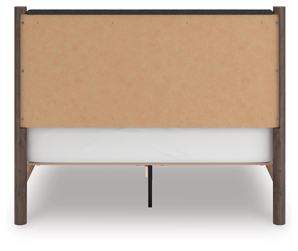 Pamytta Upholstered Platform Bed, Dresser and Mirror