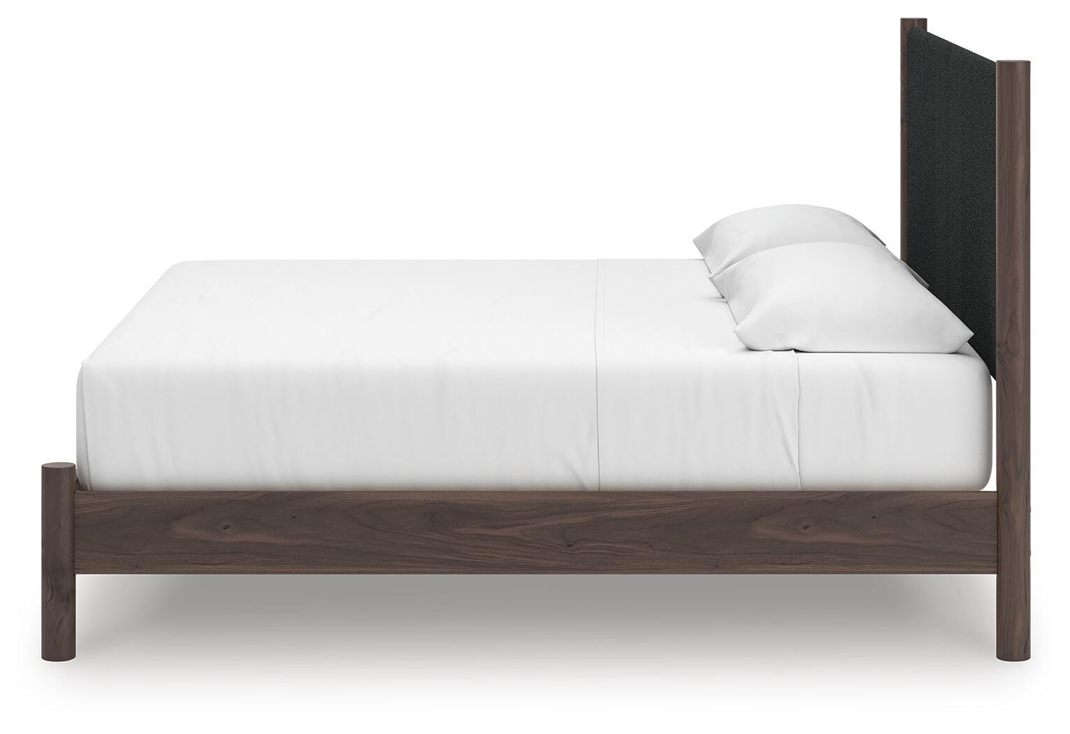 Pamytta Upholstered Panel Platform Bed and Dresser
