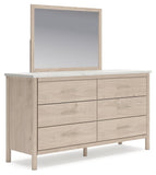 Cadmori Panel Bed, Dresser and Mirror