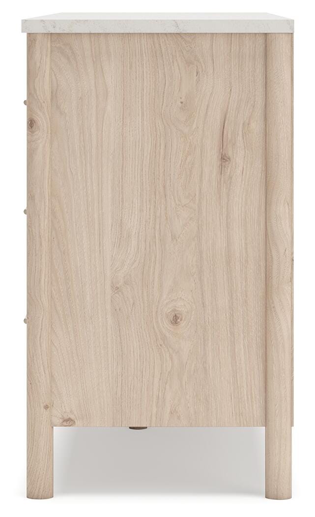 Cadmori Panel Bed, Dresser and 2 Nightstands