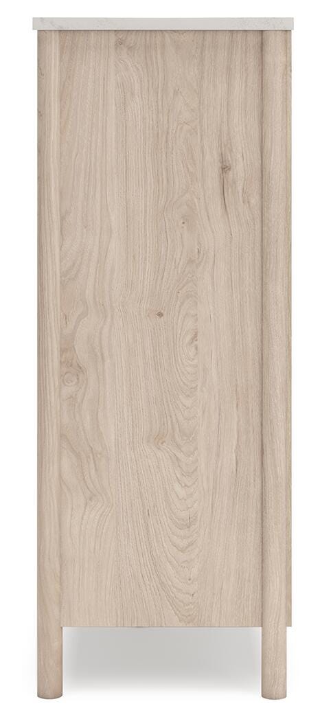 Cadmori Panel Bed, Dresser, Mirror, Chest and 2 Nightstands