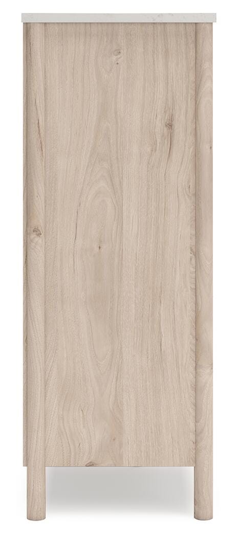 Cadmori Panel Bed, Dresser, Mirror, Chest and 2 Nightstands