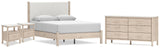 Cadmori Panel Bed, Dresser and 2 Nightstands