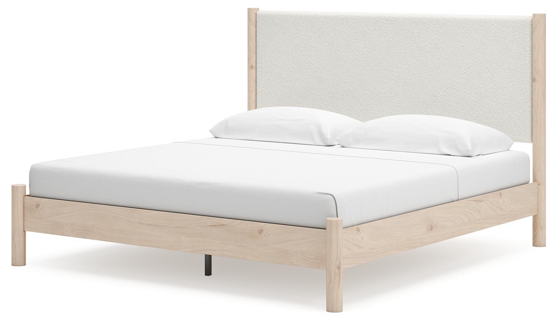 Cadmori Panel Bed, Dresser, Mirror and Nightstand