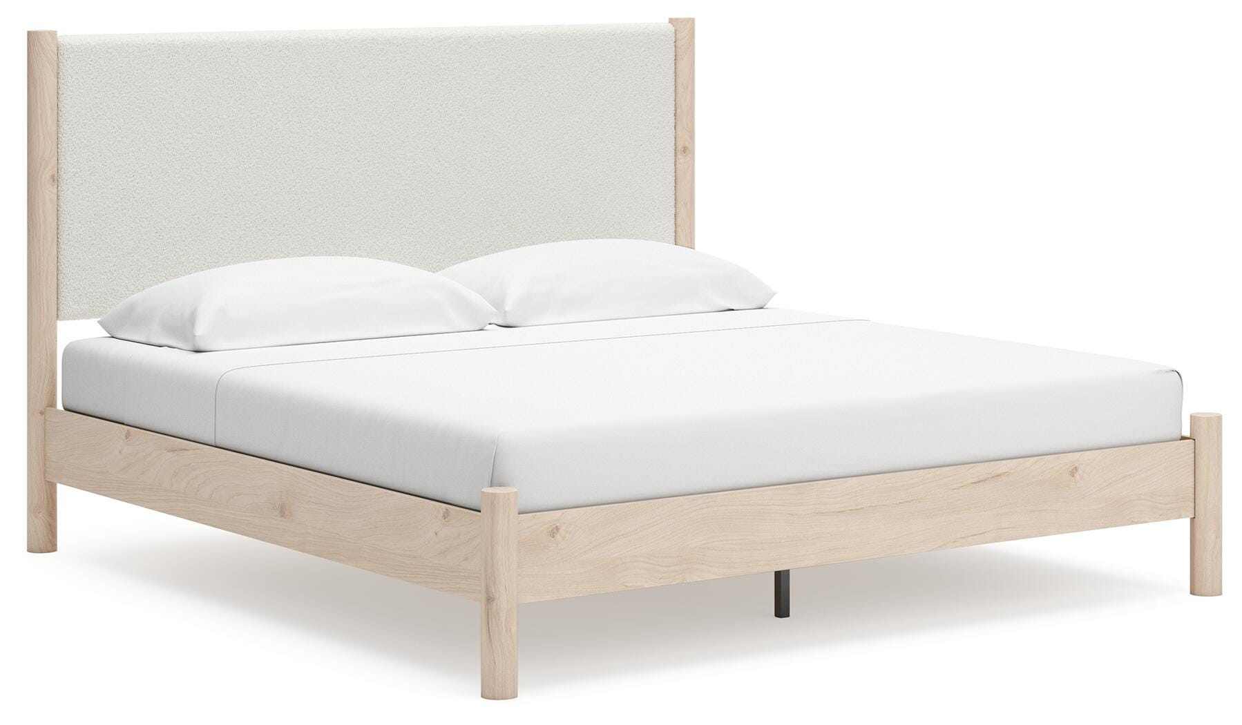 Cadmori Panel Bed, Dresser, Mirror and Nightstand