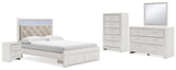 Altyra Storage Bed, Dresser, Mirror, Chest and Nightstand