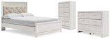 Altyra Panel Bed, Dresser and Chest