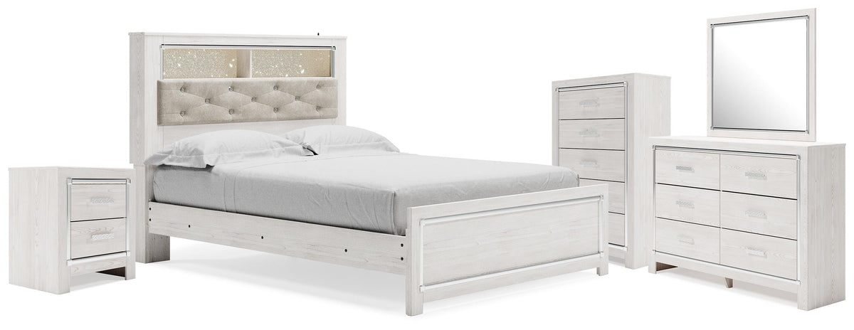 Altyra Bookcase Bed, Dresser, Chest and Nightstand