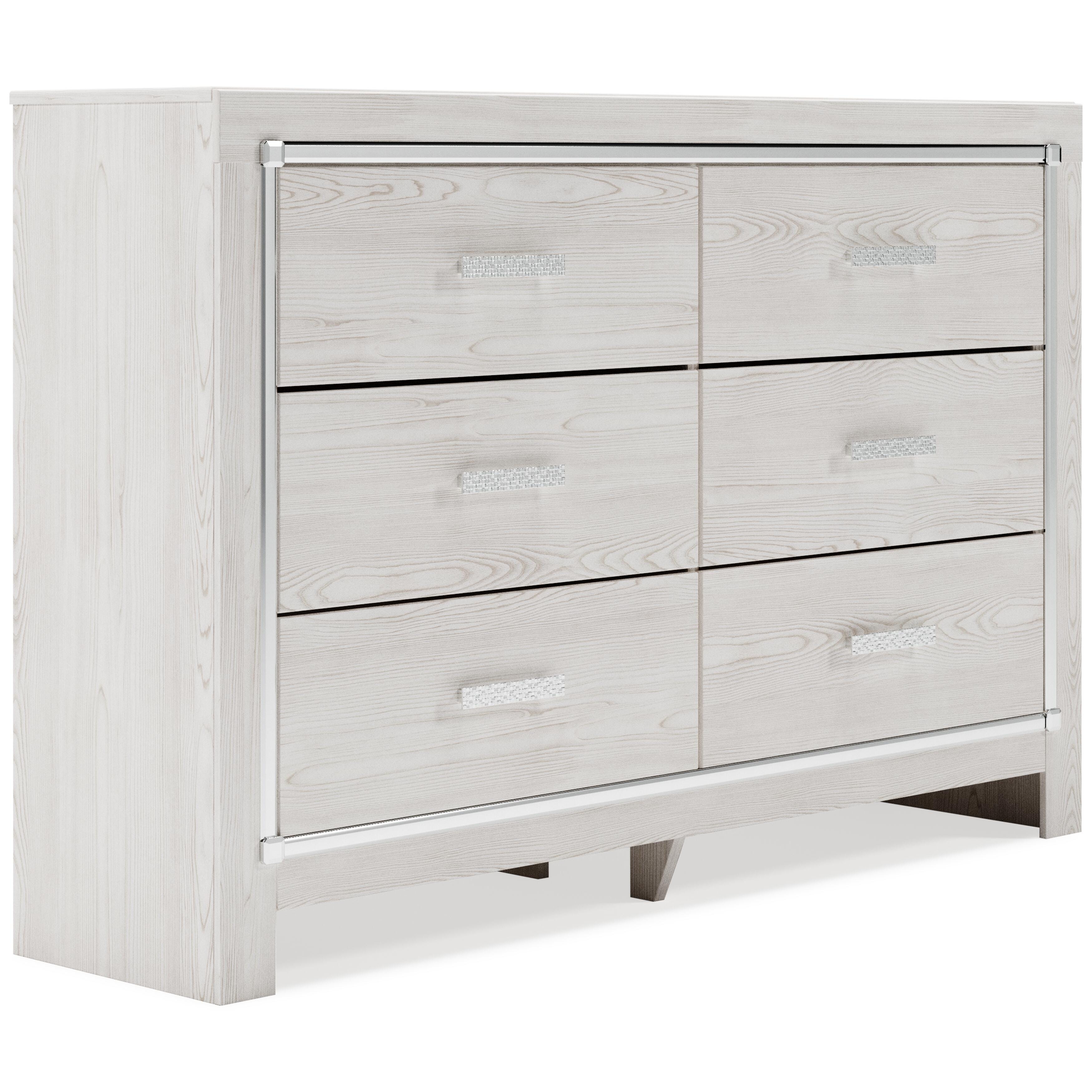 Altyra Panel Bed with Dresser