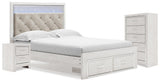 Altyra Storage Bed, Chest and Nightstand