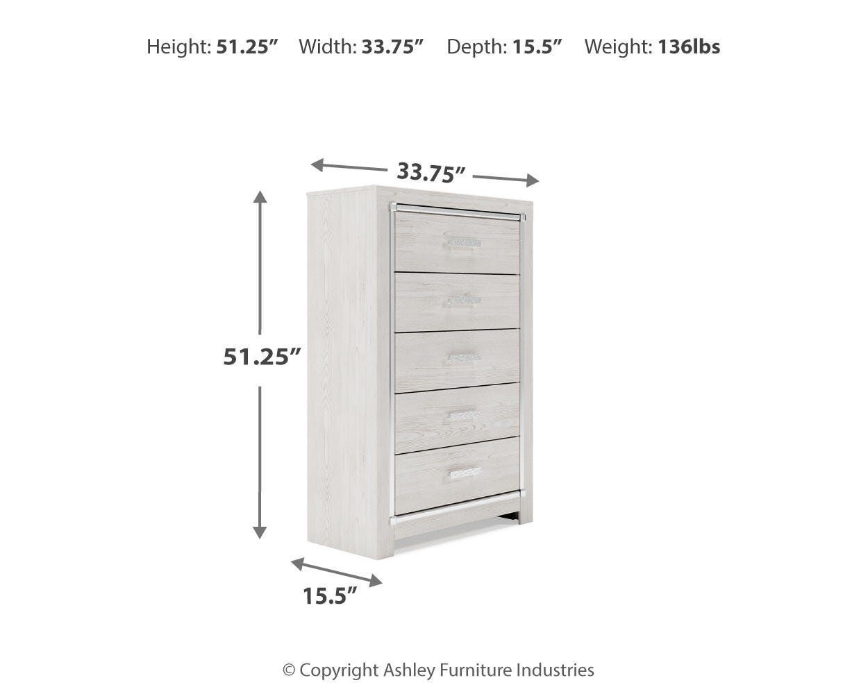 Altyra Storage Bed, Dresser Mirror, Chest and 2 Nightstands