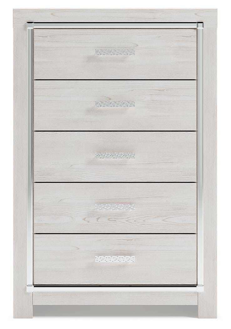 Altyra Bookcase Bed, Dresser, Chest and Nightstand