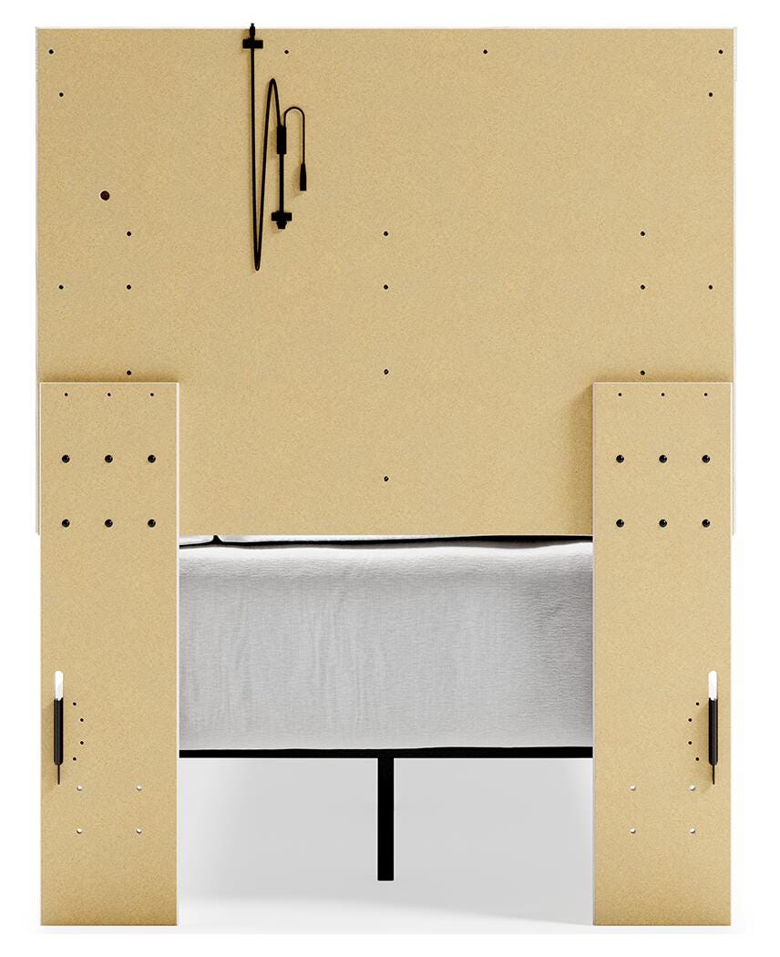 Altyra Panel Bed, Dresser, Mirror and Nightstand