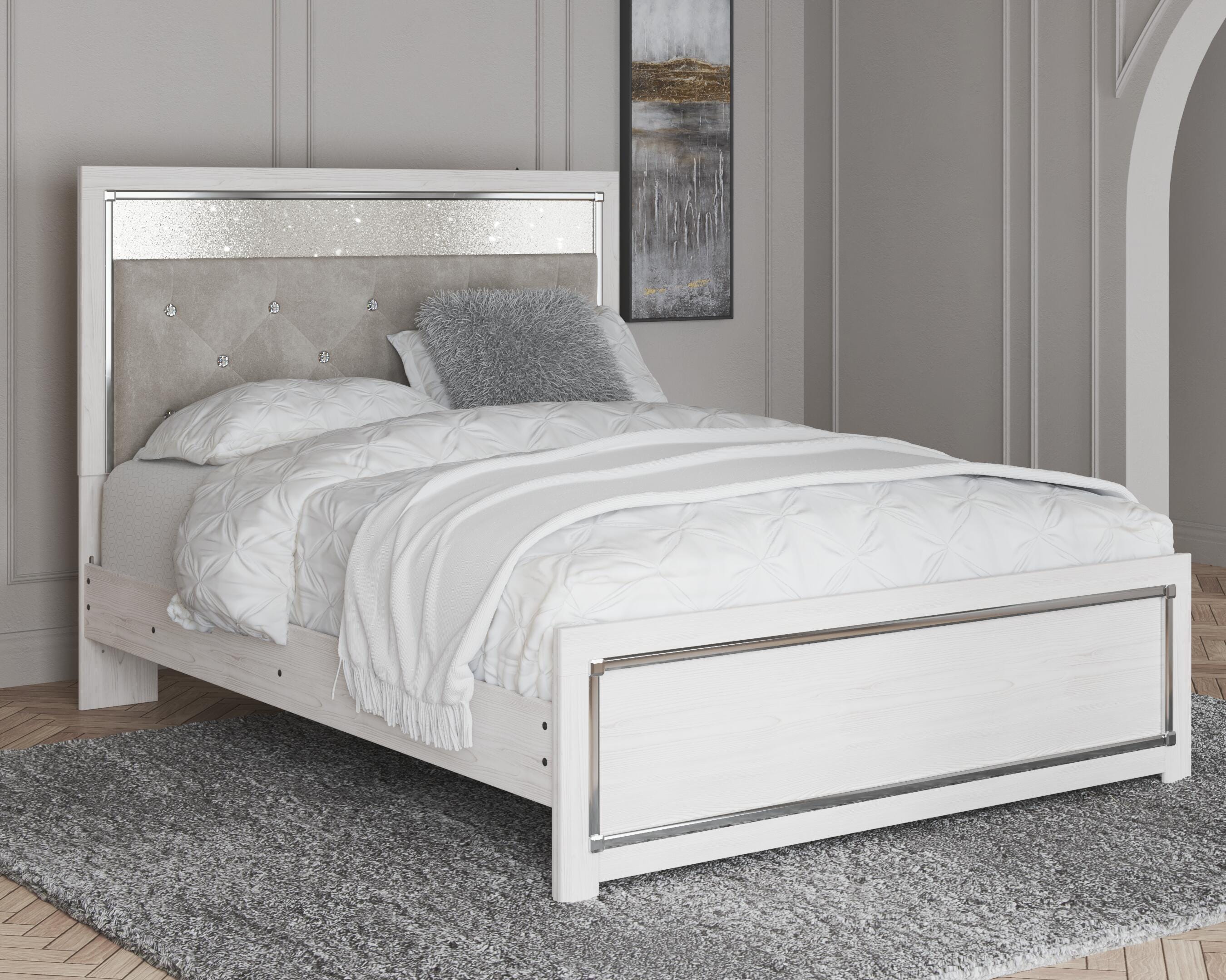 Altyra Panel Bed, Dresser and Chest