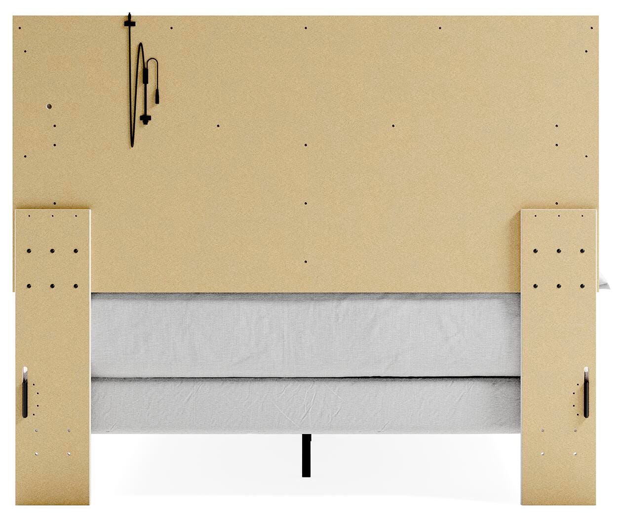 Altyra Panel Bed, Dresser, Mirror and Nightstand