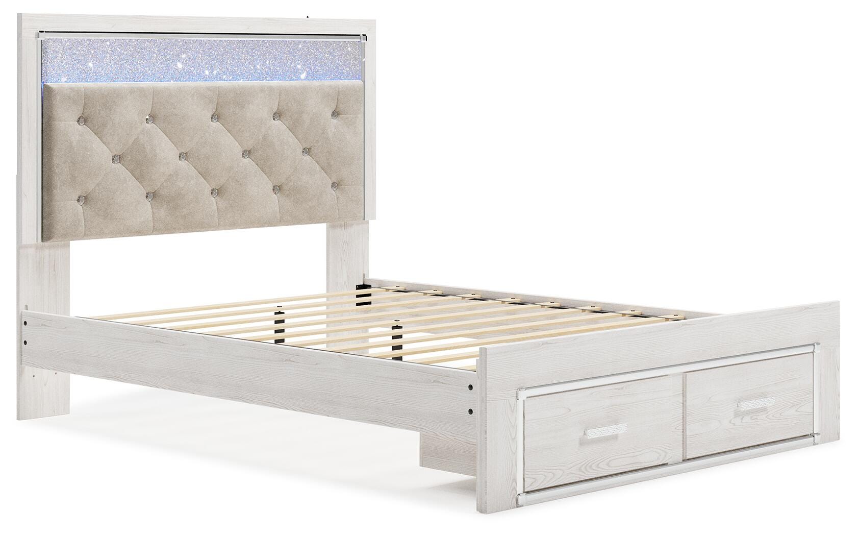 Altyra Storage Bed, Dresser, Mirror, Chest and Nightstand