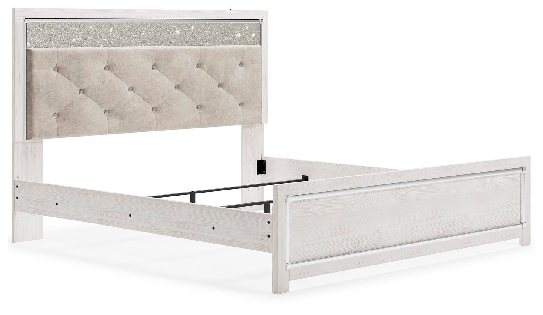 Altyra Panel Bed, Dresser, Mirror, Chest and Nightstand