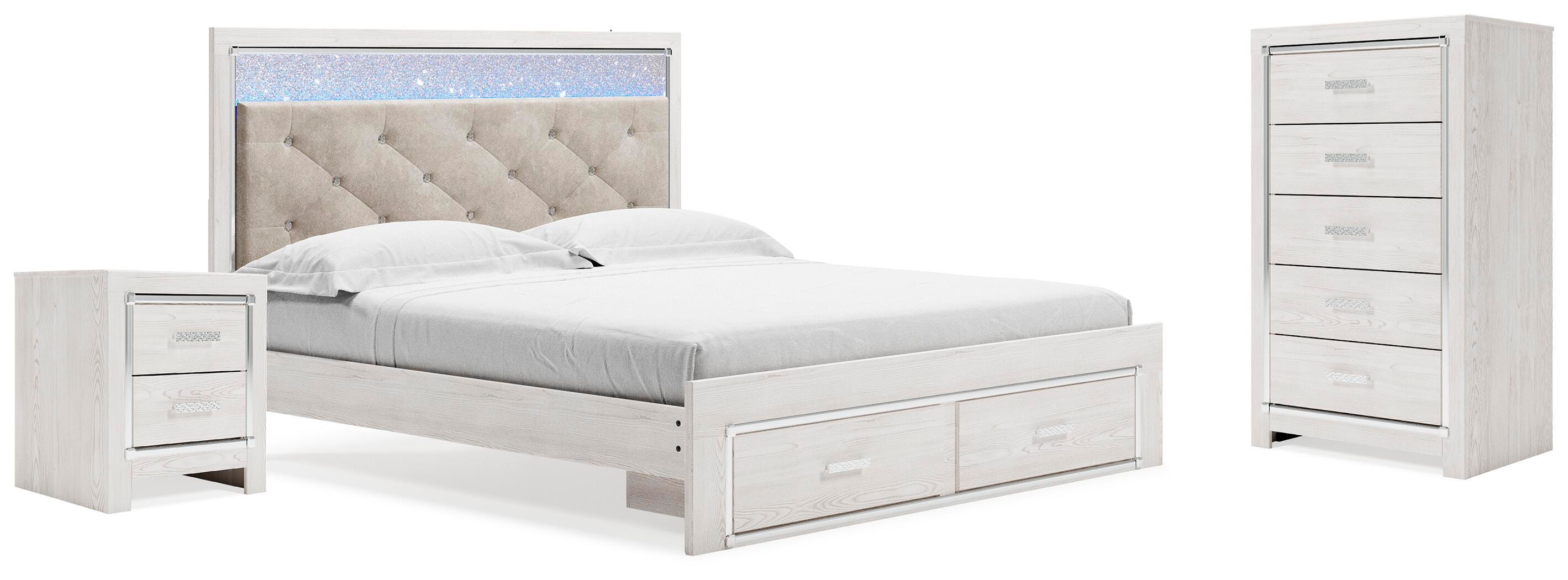 Altyra Storage Bed, Chest and Nightstand