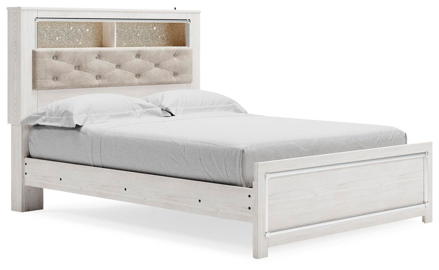 Altyra Panel Bookcase Bed