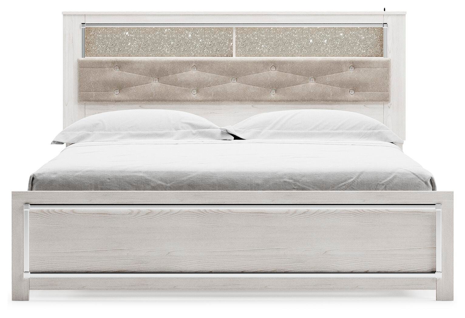 Altyra Panel Bookcase Bed